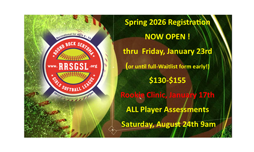 Spring 2026 Registration