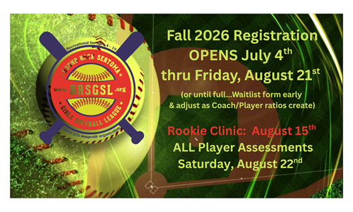 Fall 2026 Registration